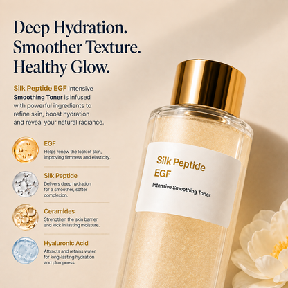 Silk Peptide EGF Line-Smoothing Toner